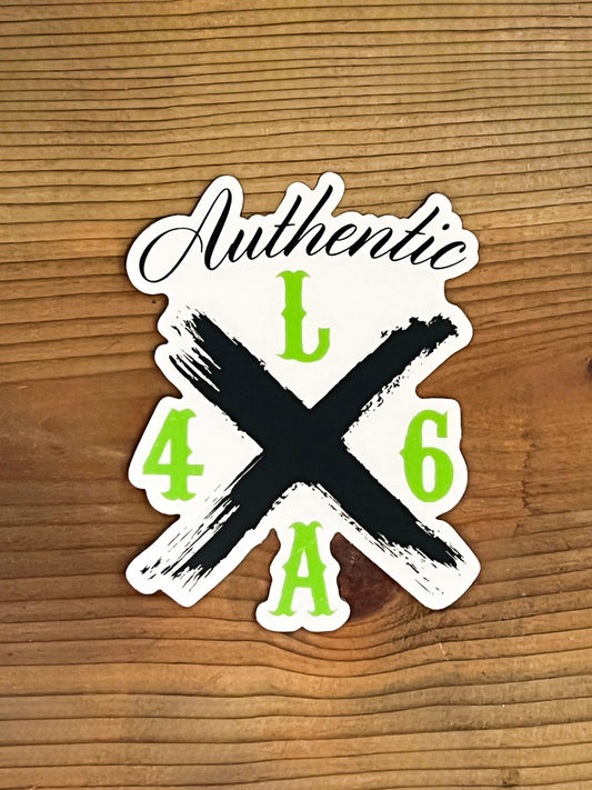 Authentic Sticker