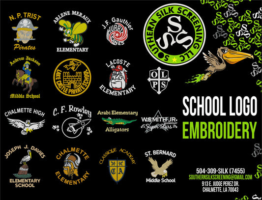 School Logo Embroidery
