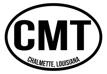 Oval Sticker