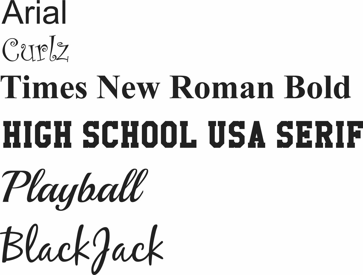 Uniform Name Personalization