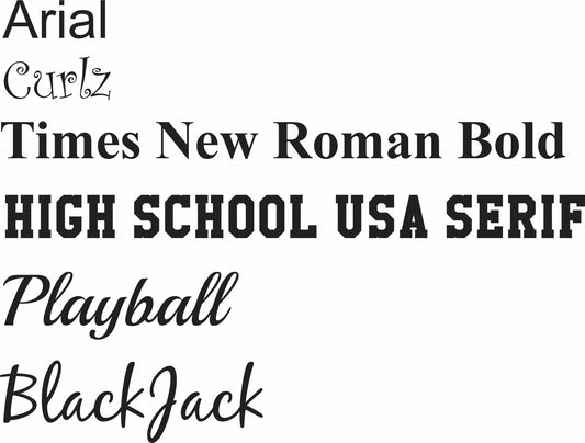 Uniform Name Personalization
