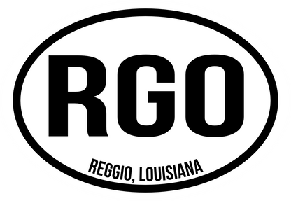 Oval Sticker