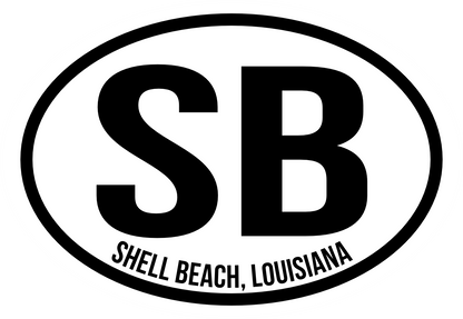 Oval Sticker
