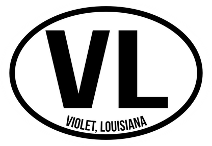 Oval Sticker