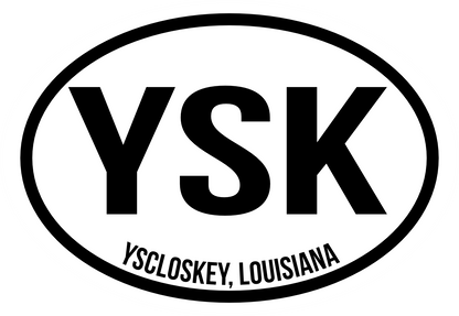 Oval Sticker